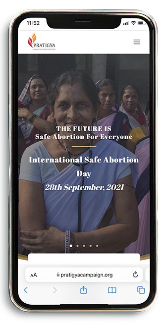 Step 1: Log on to pratigyacampaign.org