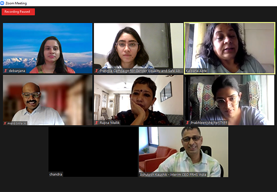 Campaign Advisory Group Members Meeting Image
