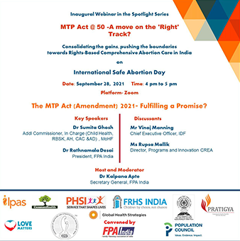 Family Planning Association of India (FPA India)
