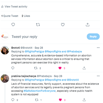 #SafeAbortionForEveryone - Tweetathon