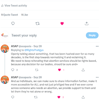 #SafeAbortionForEveryone - Tweetathon