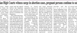 Indian High Courts witness surge in abortion cases, pregnant persons continue to suffer